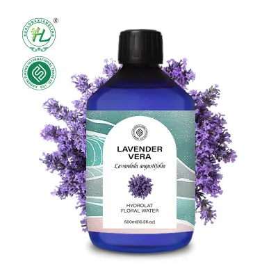 Lavender Vera Hydrosol - Hydrolat for Humidifier Diffuser - 100% Pure Natural Flower Water, Steam Distilled | OEM 500mL