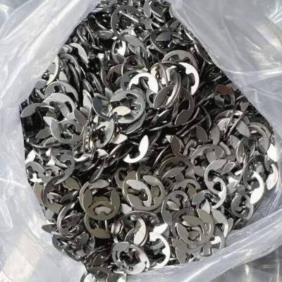 Hot Sale Jeekuu Stainless Steel Specialized E-Clip Snap-on Type C-clip Custom Size OEM Service for Precision Instrument Lab