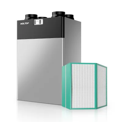 ErP 2018 Supply Ventilation Heating Forced Ventilation Fresh Air Clean Air System for Big House
