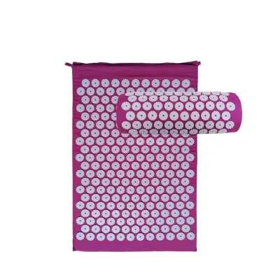 Wellness Therapy Acupressure Mat Set Help Release Muscle Pain and Tension Mat Acupressure