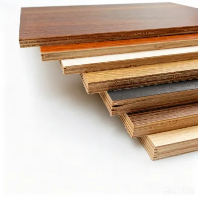 Premium Quality Laminated Plywood Melamine Faced Plywood Sheet 4x8 Waterproof Customized Thickness for Closets Para Habitacion