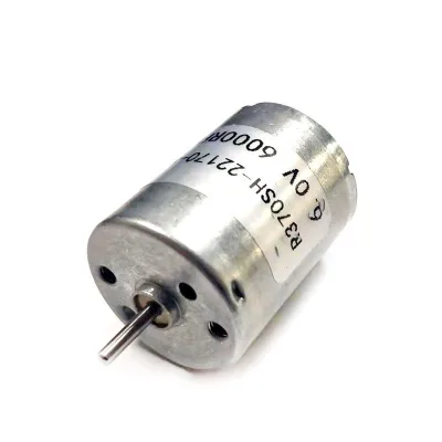 3V, 6V DC Micro 370 Motor Small Motor Hand Toy Model Car Production Accessories Silent Motor