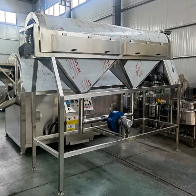 Fully Automatic Nut Shell Separator, Mobile Large Capacity Sheller