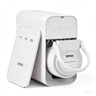 Dual-Flow Ro Filter 3:1 Save Water Ratio Osmosis Water Filter System 0.0001μm All in One Water Purifier for Home Appliances