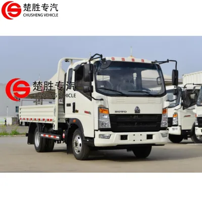 Light Truck Logistics Solution Cargo Trucks Loading 3 Tons Euro 2 Engine Lorry Mini Truck