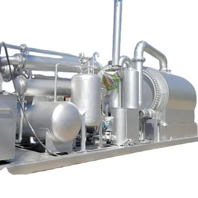 Full Stainless Steel 304 with Modular Design One Ton Per Day Pyrolysis Plant