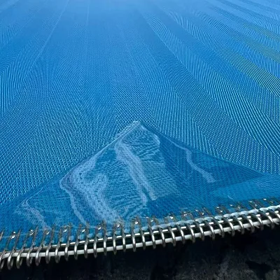 Food Grade Polyester Mesh Conveyor Belt Fruit Vegetable Juice Pressure Squeezing Press Filter Belt