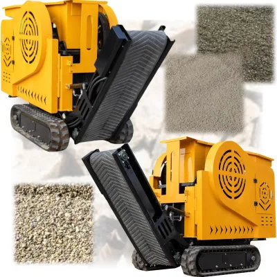 Hot Selling Crusher Machine Stone Crushing Mobile Stone Crushing Machine Concrete Crawler Engine Motor Core Components