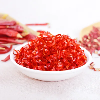 Organic Dehydrated Dry Red Cutting Circle Chilli Segments Chili Peppers Slices 1mm Chili Rings