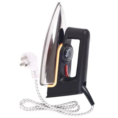 Old Style Dry Ironing Electric Iron for Home Use No Need to Add Water for Ironing Wrinkle Removal Professional Handheld Iron