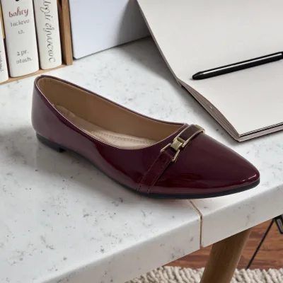 Multi-Scene Pointed Toe Flats for Women, Lightweight Office Shoes with Cushioning Technology, All-Day Comfort Casual Flats