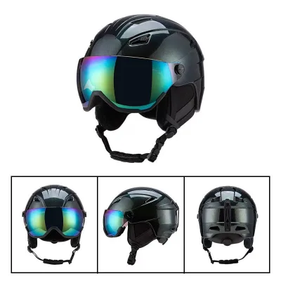 New Ski Helmet for Outdoor Sports, Unisex Ski Gear with Breathable, Warm, and Safety Protection