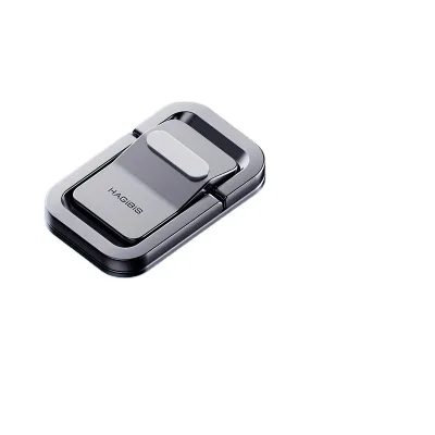 Portable Ultra-Thin Aluminum Alloy Laptop Stand Self-Adhesive Notebook Cooling Bracket Mini Notebook Support