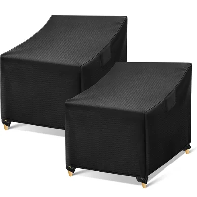 Customized Folding Outdoor Dining Chair Covers Polyester Fiber Straps Waterproof Anti-Fading/Anti-Ultraviolet Dust-Proof Bags