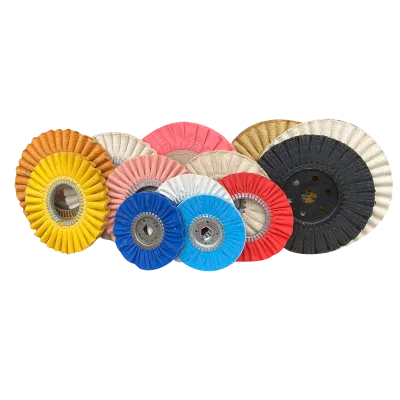 Automatic Machine Wing Wheel Customized OEM/ OBM Support Fold Air Cloth Buffing Cotton Wheel