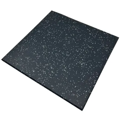 Shock Absorption Fitness Gym Rubber Floor Tile Mats Rubber Flooring