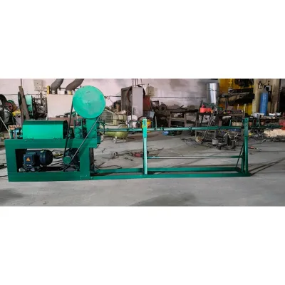 High Accuracy Wire Steel Straightening and Cutting Industrial Wire Straightening Machine Customizable Cutting Length