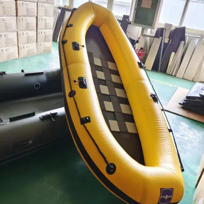 Whitewater Inflatable Rafting Boat Fishing Waterplay Crafts White Water Raft Slat Floor