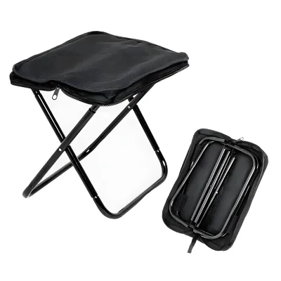 Ultralight Foldable Camping Stool Compact Travel Chair for Hiking Picnic & Queueing, Easy Carry Design