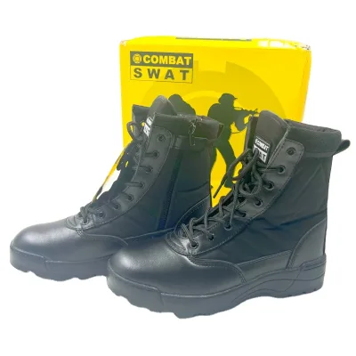 Light Weight Outdoor Climbing Hunting Hiking Shoes High Top Desert Man Men Tactical Boots Security Boots