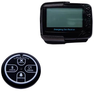 GP2012CB Ultra Thin Call Button Alpha Pager System