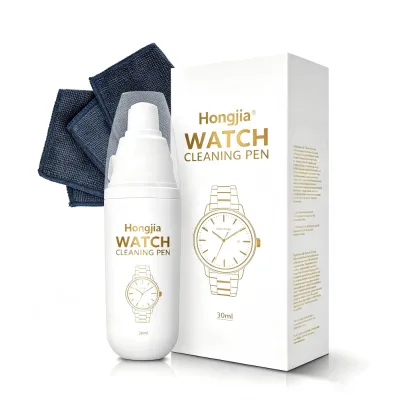 Custom 30ml Luxury Watch Cleaning Kit Alcohol Free 100% Natural Environmental Materials