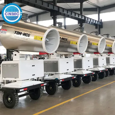 Fog Cannon Automatic High Efficiency Durable 30M Stainless Steel Pump & Engine for Construction Mining Dust Control