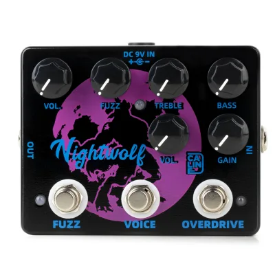 Caline DCP-08 Nightwolf FUZZ Overdrive Guitar Pedal Musical Instrument Accessory