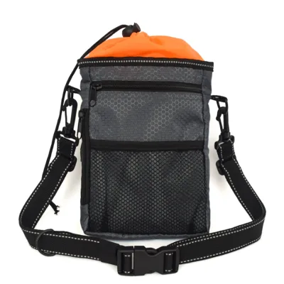 Dog Treat Training Pouch Pet Training Hands-Free Snack Bag with Poop Bag Dispenser Dog Treat Carrier Holder