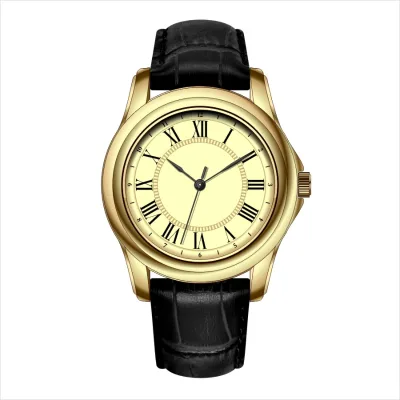Simple Ultrathin Thin Casual Watch Waterproof Japanese Quartz Watch Men's Classic Belt Watches