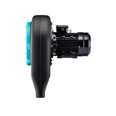 High Waterproof Industrial Centrifugal Blower with Motor 1 Year Warranty No Rust PE Shell Fan High Air Volume & Low Vibration