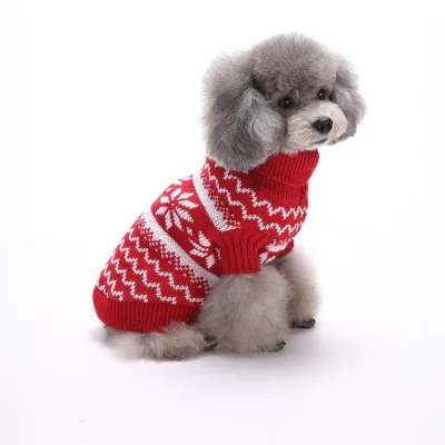 Hot Sale Classic Simple Design Polyester Pet Jacket Winter Warm Cat and Dog Coat Sweater Low Price Classic Style Pet Clothes