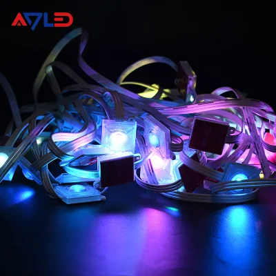 Waterproof Eaves Light 24v 15 Meters Rgb Point Pixel Light for Eave Roof Christmas Festival