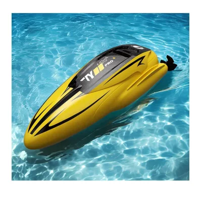 KK New Mini High Speed Remote Control Boat Toy,Rc Swimming Pool Boat With Rechargeable Battery,2.4G Fast Toy Boat for Children