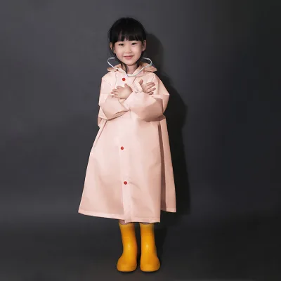 Factory Direct Customised Waterproof Camping Hiking Children's Raincoat Little Girls Boys Baby Rain Set