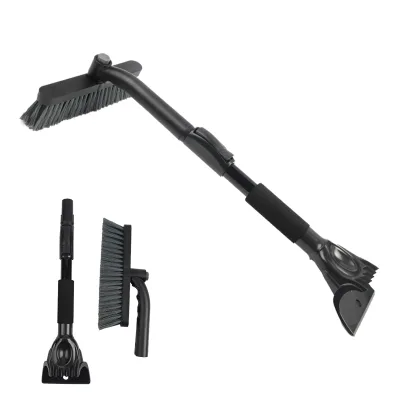 Car Accessories Snow Cleaner Removal Brush Broom Detachable Ice Scraper Extendable Snow Scraper Multifunctional Snow Brush