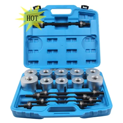 VIKTEC 27pc Universal Car Bearing Extraction Insertion Tools Set Bushing Seal Driver Removal Tool Kit