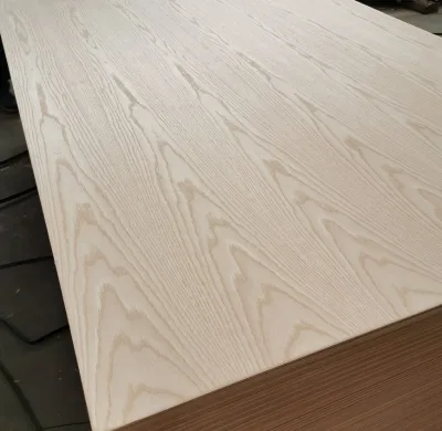Red Oak Face Plywood with Natural Red Oak Veneer Fancy Design Modern Hotel Use E0 Formaldehyde Emission