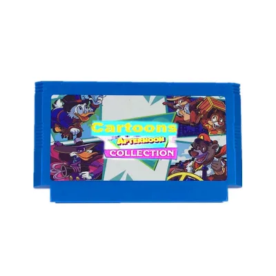 Wholesale Plastic ABS Retro Game Accessories 8-bit FC 117in1 (Famicom) Cartridge 'The Afternoon Cartoons'-Perfectly Fits FC