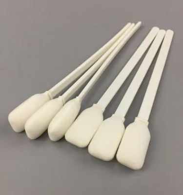 Factory Cleanroom Solvent Resistance Foam Tipped Printhead Ink Cleaning Swab For All Printer
