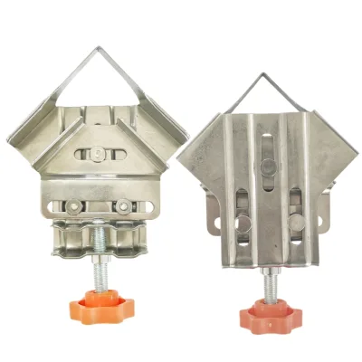 Stainless Frame Clamps Corner Clamp Woodworking Accessory 90 Degree for Furniture Repair Connection Multipurpose