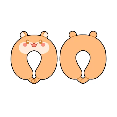 Personalized Custom-Made U-shaped Your Perfect Cuddle Companion Plush Animal Pillow