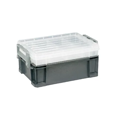 Oversized Handheld Waterproof Fishing Box With See Through Lid Large Capacity Organizer for Lures Hooks Bait Full Angling Gear