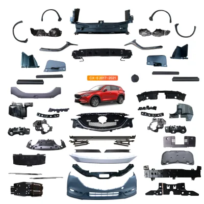 Wholesale Car Accessores for Mazda CX5 CX-5 2017 2018 2019 2020 2021 Body Kit Front Bumper Grille Car Accesorios Spare Parts
