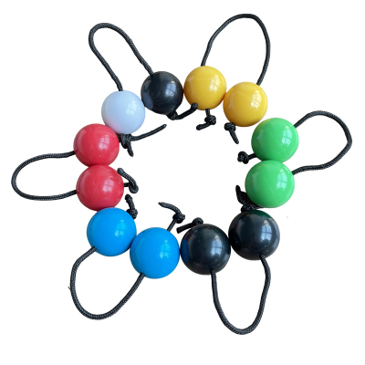 Rhythm Maracas Percussion Instrument Seamless Frosted Color Double Ball Accompaniment Accessories Stage Performance Maracas