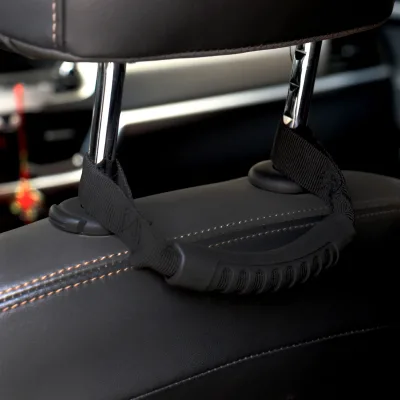 Automobile Rear Seat Armrest Safety Pull Handle Durable Safe Grip Vehicle Handle Auto Interior Accessories Universal PP + PVC