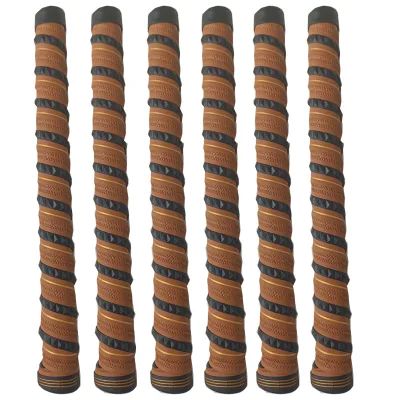 OEM China Source Factory Manufacturer Direct Selling Custom Skid Resistance Two-color Double Helix Shape Park Golf Club Grips