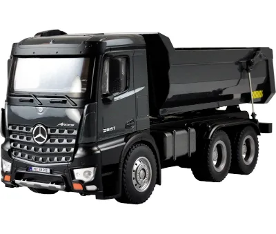 Huina 2.4G Full Metal Dumper Cargo Car 2651 Benz Arocs Truck 6x4 RTR RC Transporting Trucks