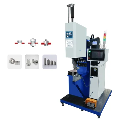 1025-MSP 10 Ton 650mm Throat Depth Fully Hydraulic PLC Touch Screen Fastener Insertion Machine