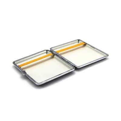 Cheap High Quality Pocket Leather Metal 18 Cigarette Box Case